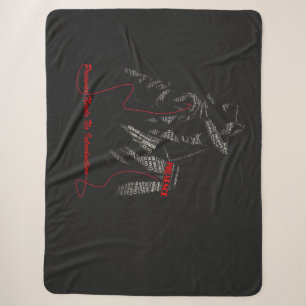 Presence Needs No Introduction Gentleman Ty... Sherpa Blanket