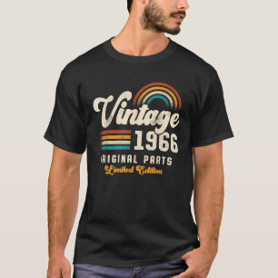 Present Classic Men Women 60th Made in 1966 1966 T-Shirt