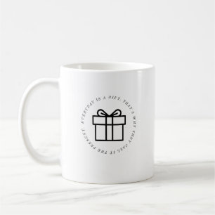 Present coffee mug