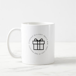Present coffee mug