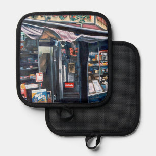 Present Day Look At Tranquil Past  Pot Holder
