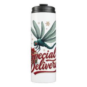 Present Delivery Dragonfly Thermal Tumbler