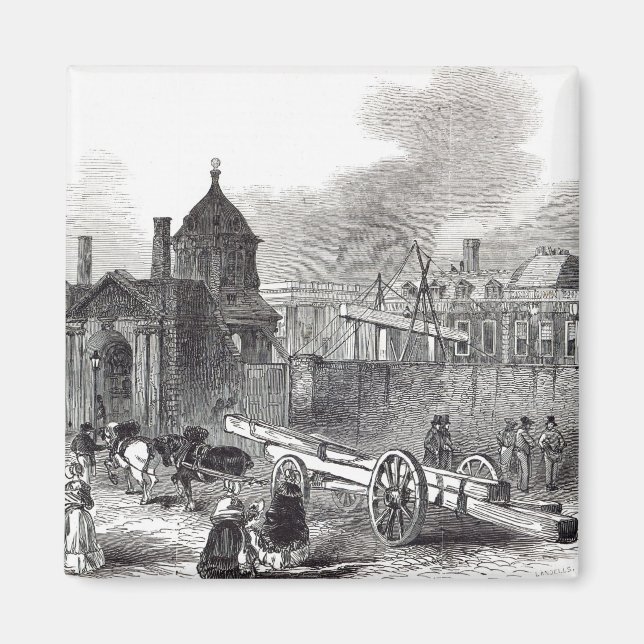 Present state of the British Museum Magnet (Front)