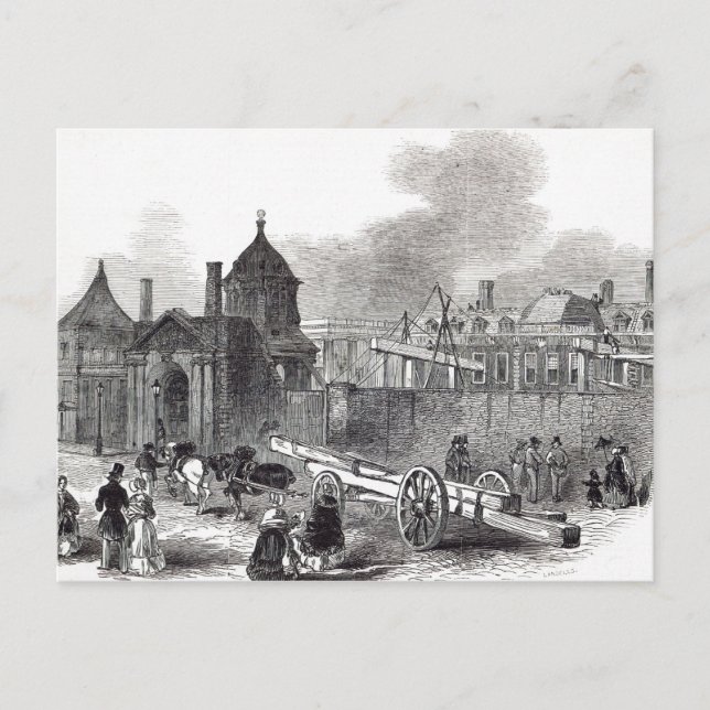 Present state of the British Museum Postcard (Front)