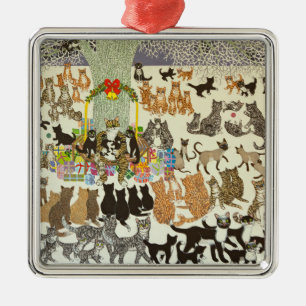 Present Time 2012 Metal Tree Decoration
