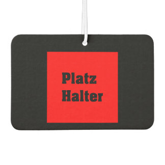 presentation car air freshener