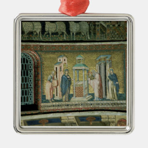 Presentation in the Temple, detail from the Story Metal Tree Decoration