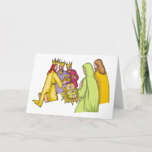 Presentation Magi Holiday Card