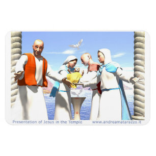 Presentation of Jesus in the Temple   Magnet