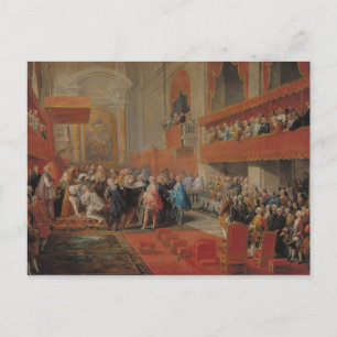 Presentation of Order of Holy Spirit to Prince Postcard