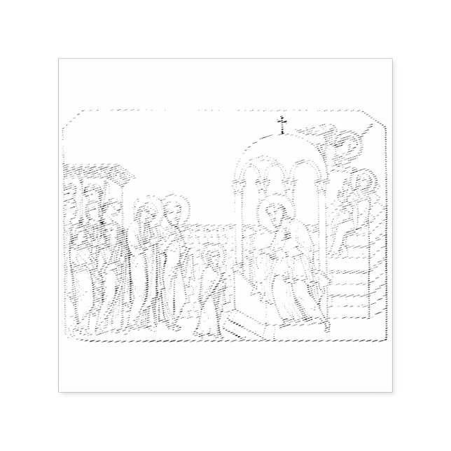 Presentation of the Blessed Virgin Mary Self-inking Stamp (Design)