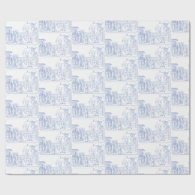 Presentation of the Blessed Virgin Mary Wrapping Paper (Flat)