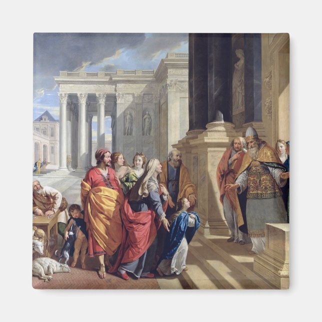 Presentation of the Virgin in the Temple Magnet (Front)