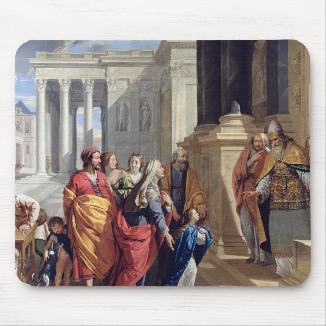 Presentation of the Virgin in the Temple Mouse Mat (Front)
