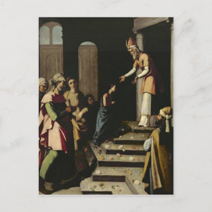 Presentation of the Virgin in the Temple Postcard