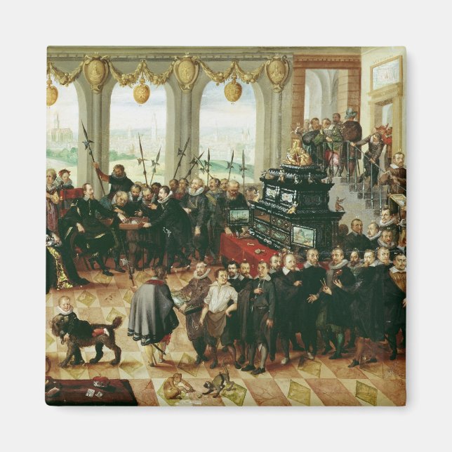 Presentation to Duke Phillip II Magnet (Front)