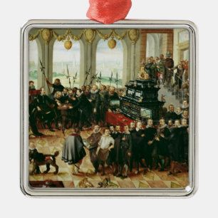 Presentation to Duke Phillip II Metal Tree Decoration