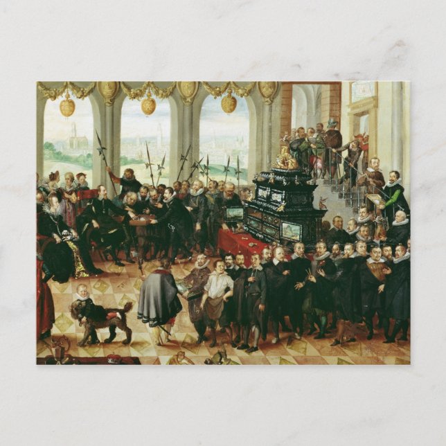 Presentation to Duke Phillip II Postcard (Front)