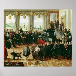 Presentation to Duke Phillip II Poster