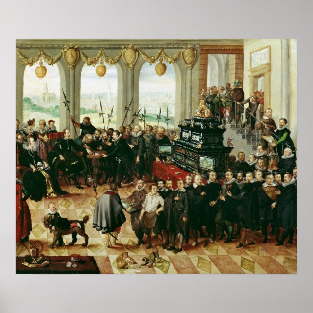 Presentation to Duke Phillip II Poster (Front)