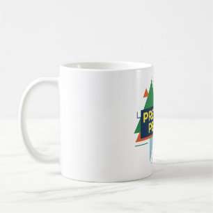Presently Perfect Abstract Modern  Design Coffee Mug