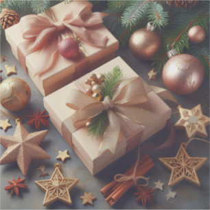 Presents and Christmas ornaments