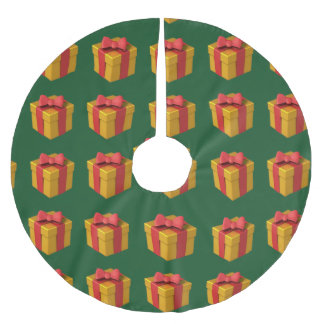 Presents Brushed Polyester Tree Skirt