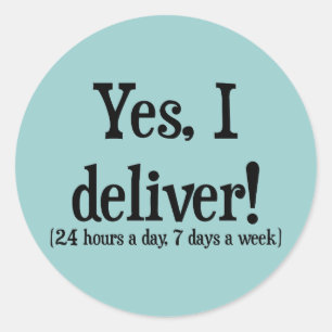 Presents for Midwives & OBs Classic Round Sticker