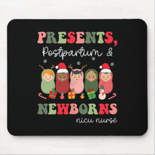 Presents Postpartum And Newborns Funny Nicu Nurse  Mouse Mat