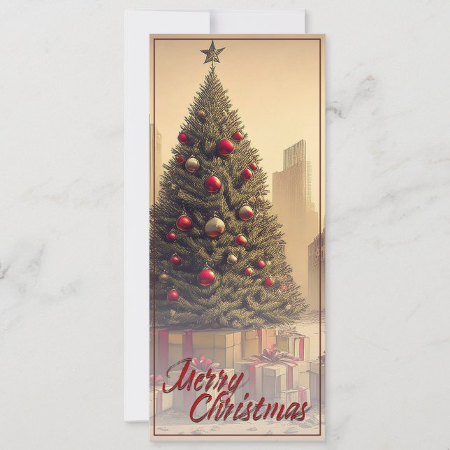 Presents Under a Tree in a Toxic Apocalyptic World (Front)