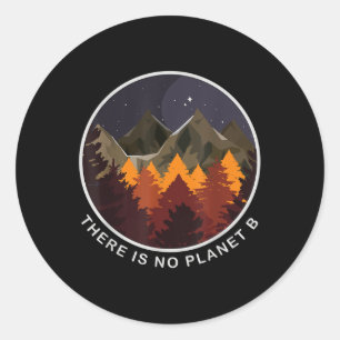 Preserve &amp; Protect Climate Protection Environm Classic Round Sticker
