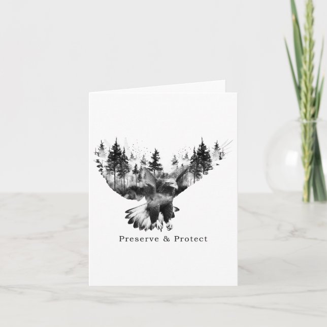 Preserve &amp; Protect Environmental Protection Cl Card (Front)