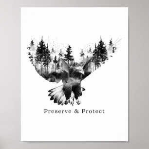 Preserve &amp; Protect Environmental Protection Cl Poster