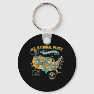 Preserve Protect 63 National Parks Adventure Key Ring