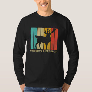 Preserve & Protect Vintage National Park Deer Fore T-Shirt