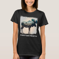 Preserve & Protect Vintage National Park retro moo