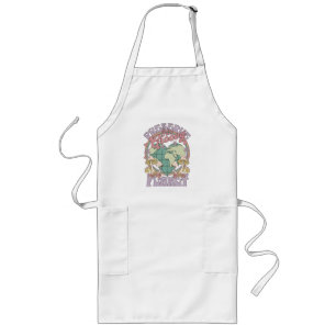 Preserve This Groovy Planet Retro Earth Mushroom Long Apron