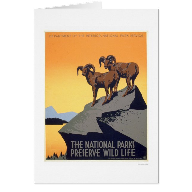 Preserve Wild Life 1939 WPA (Front)