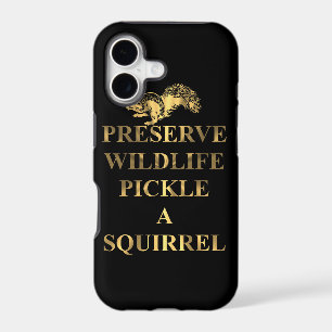 Preserve wildlife pickle a squirrel