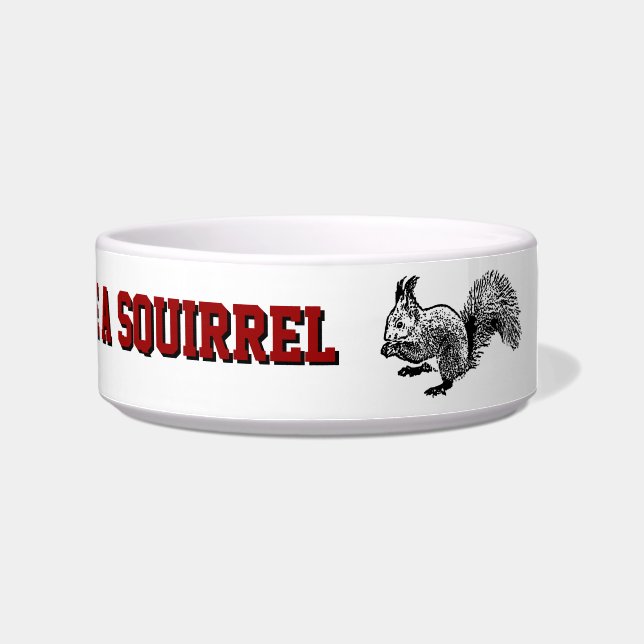 Preserve wildlife pickle a squirrell bowl (Right)