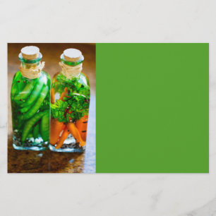 Preserved vegetables flyer