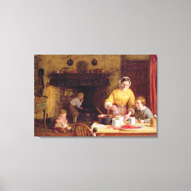 Preserving Jam Canvas Print (Front)