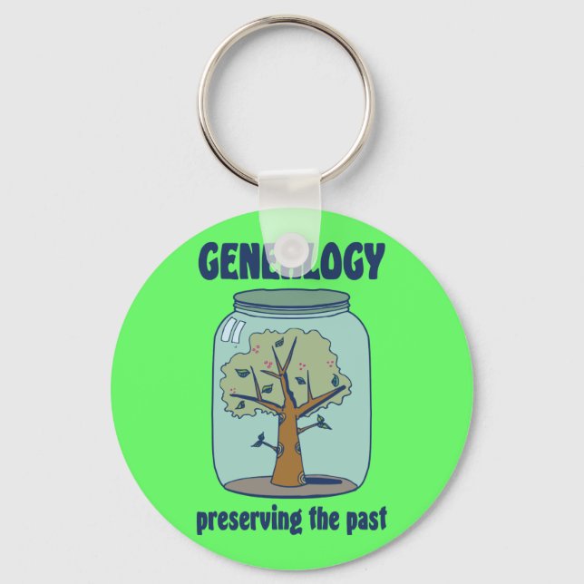Preserving the Past Key Ring (Front)