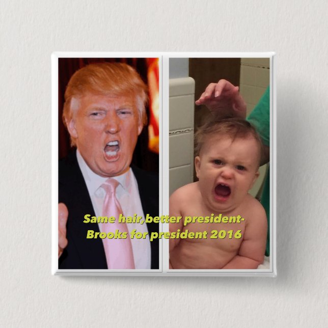 President 2016 button (Front)