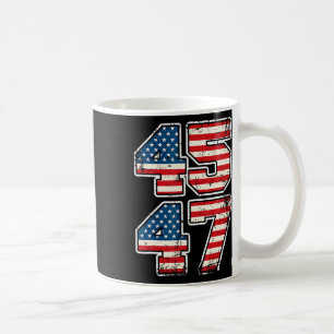 President 45 47 Donald Trump Inauguration Day 2025 Coffee Mug