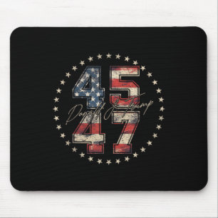 President 45 47 Trump Inauguration Day 2025 Memora Mouse Mat