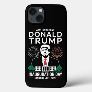 President 47 D J Trump Inauguration Day Jan 2025 iPhone 13 Case