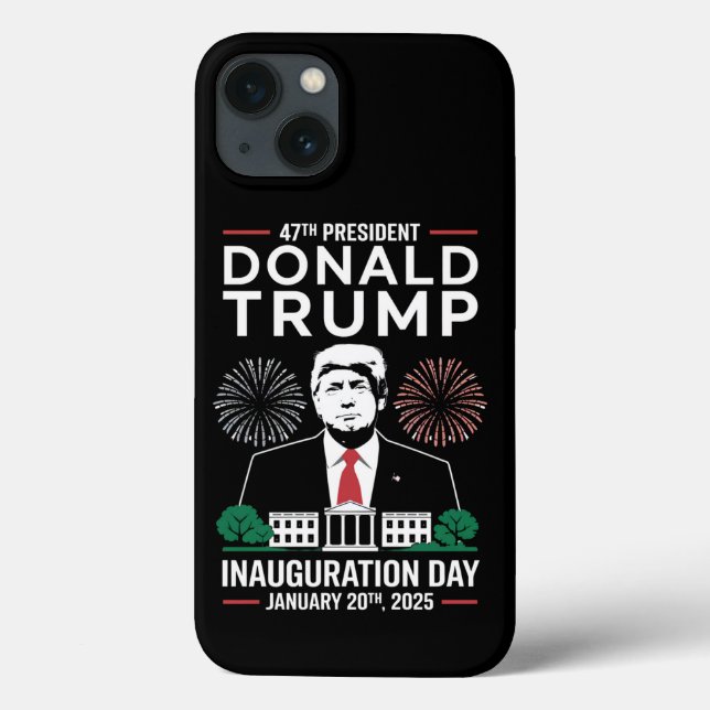 President 47 D J Trump Inauguration Day Jan 2025 Case-Mate iPhone Case (Back)