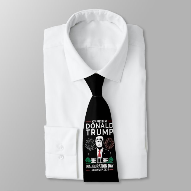 President 47 D J Trump Inauguration Day Jan 2025 Tie (Tied)