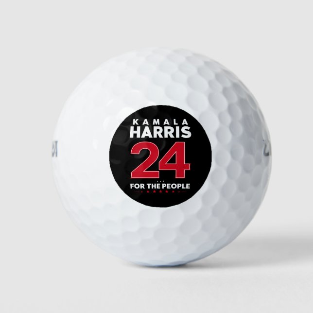 President 47 Kamala Harris 2024 Support Madam  Golf Balls (Front)